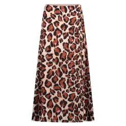 DAMES FABIENNE CHAPOT Luipaardprint Maxi Rok