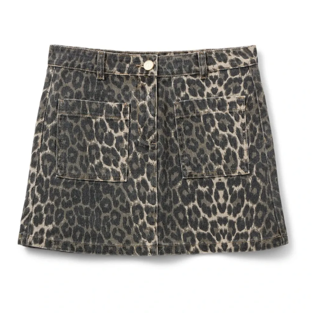 DAMES Sofie Schnoor Luipaardprint Rok met Zakken