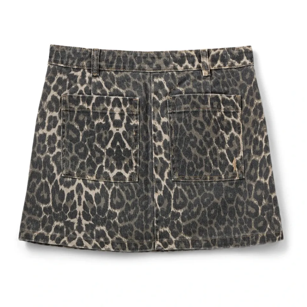 DAMES Sofie Schnoor Luipaardprint Rok met Zakken