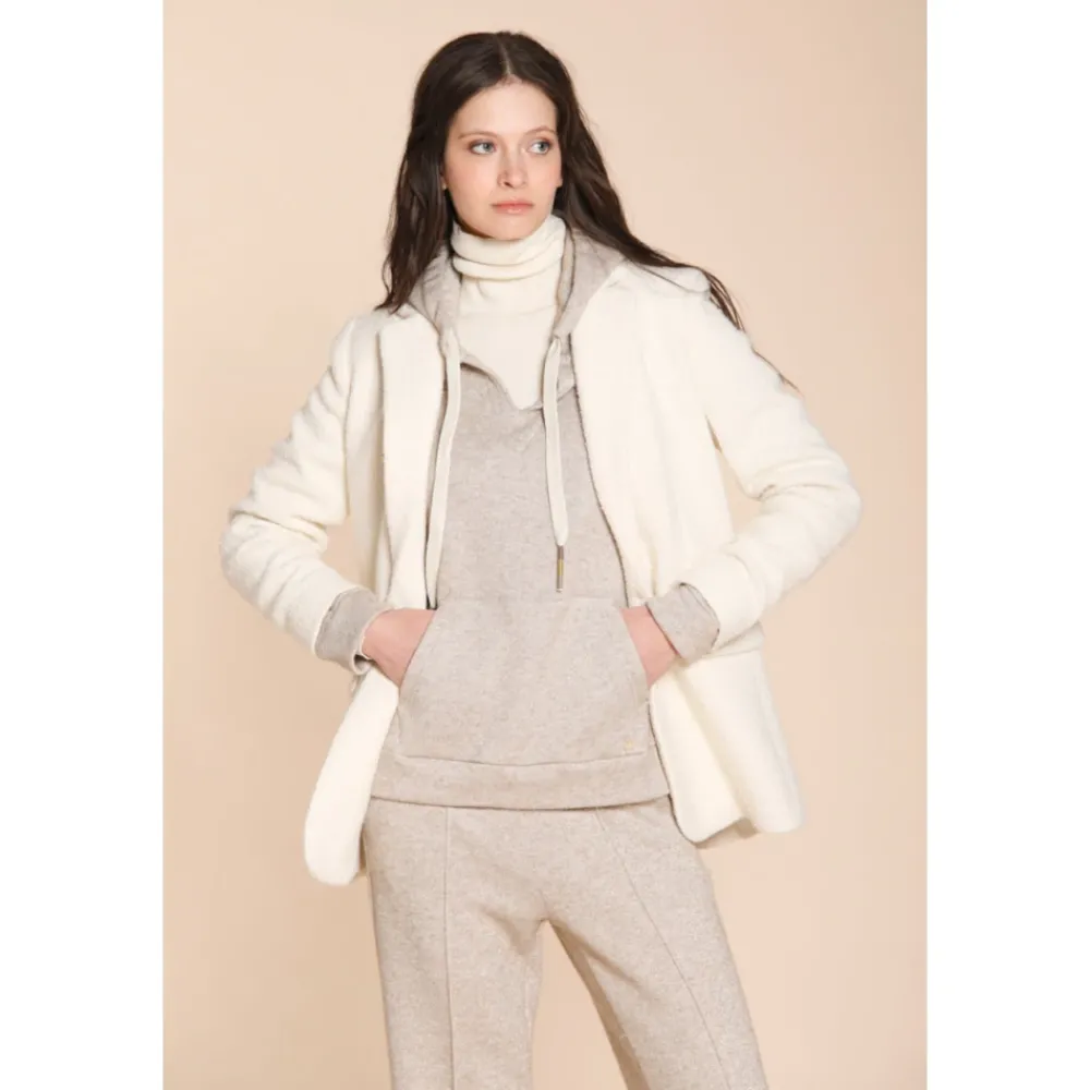 DAMES Mason's Lurex Jersey Dames Hoodie