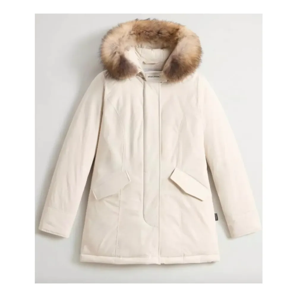 DAMES Woolrich Jassen^Luxe Arctic Parka met Afneembare Capuchon