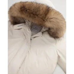 DAMES Woolrich Jassen^Luxe Arctic Parka met Afneembare Capuchon