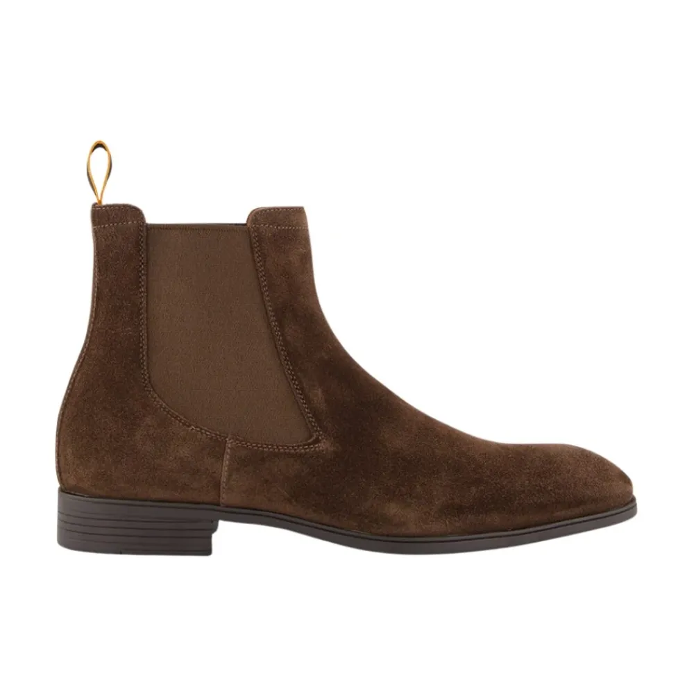 Heren Santoni Laarzen^Luxe e Suède Chelsea Laarzen