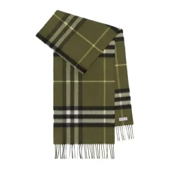 DAMES Burberry Sjaals|Sjaals^Luxe Cashmere Sjaal Olijf