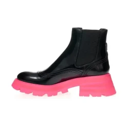 DAMES Alexander McQueen Luxe Chelsea Laarzen