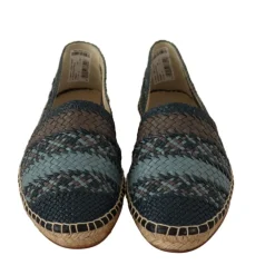 Heren Dolce & Gabbana Luxe geweven leren espadrilles