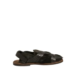 Heren Dolce & Gabbana Luxe Haar Kalfs Sandalen Model