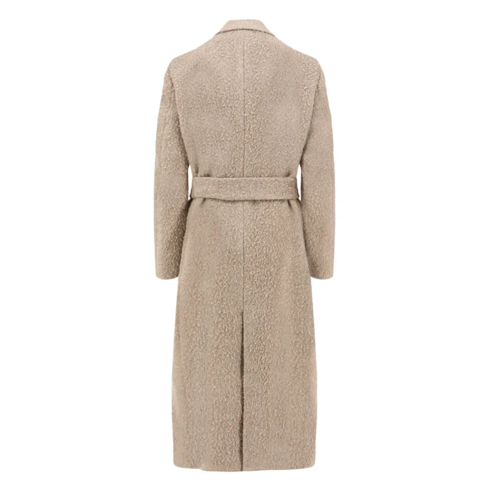 DAMES Golden Goose Trenchcoats & Mantels^Luxe Wollen Blend Double-Breasted Jas