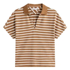 DAMES Tommy Hilfiger Shirts^Lyocell Tipping Open Polo T-Shirt
