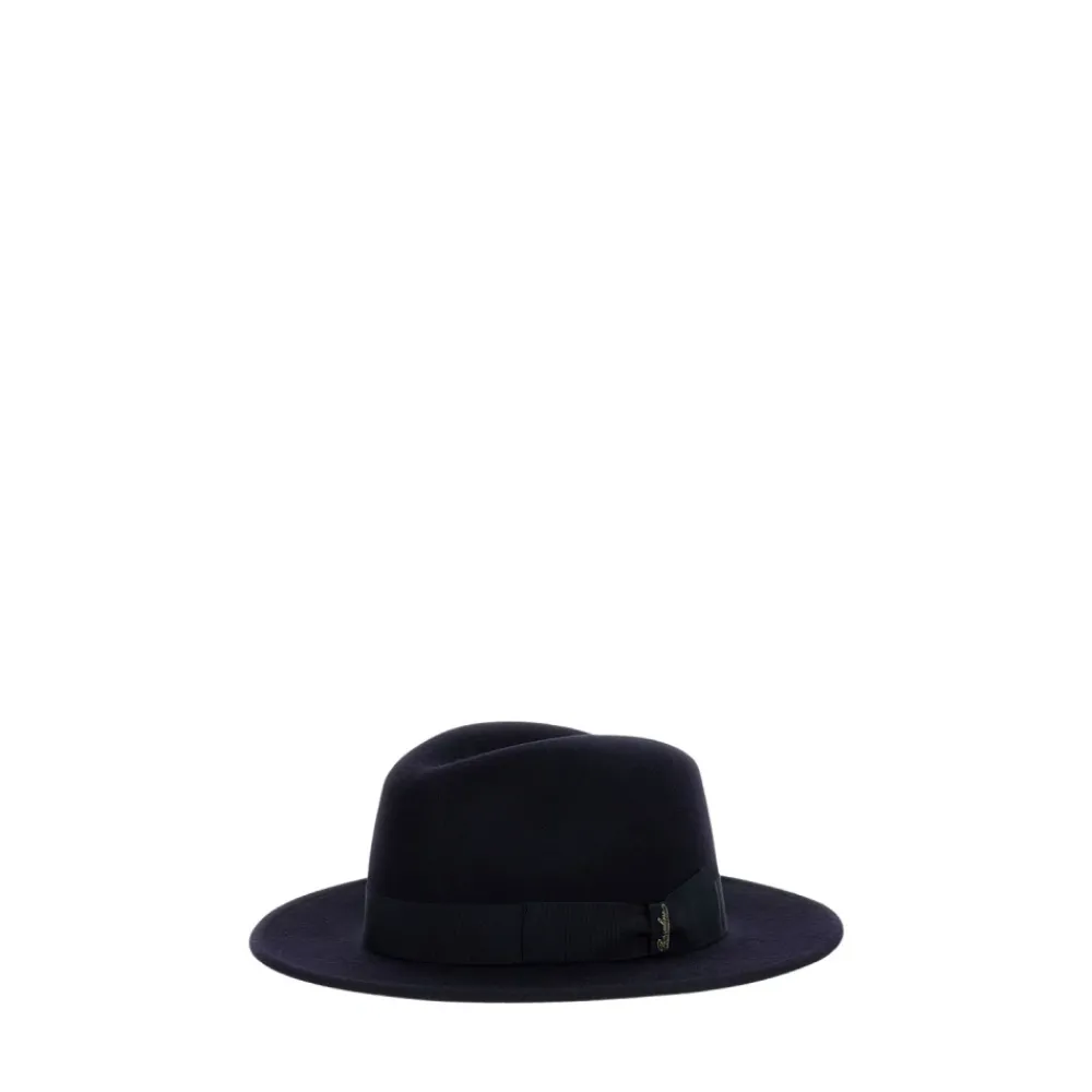 Heren Borsalino Macho Wool Felt Fedora
