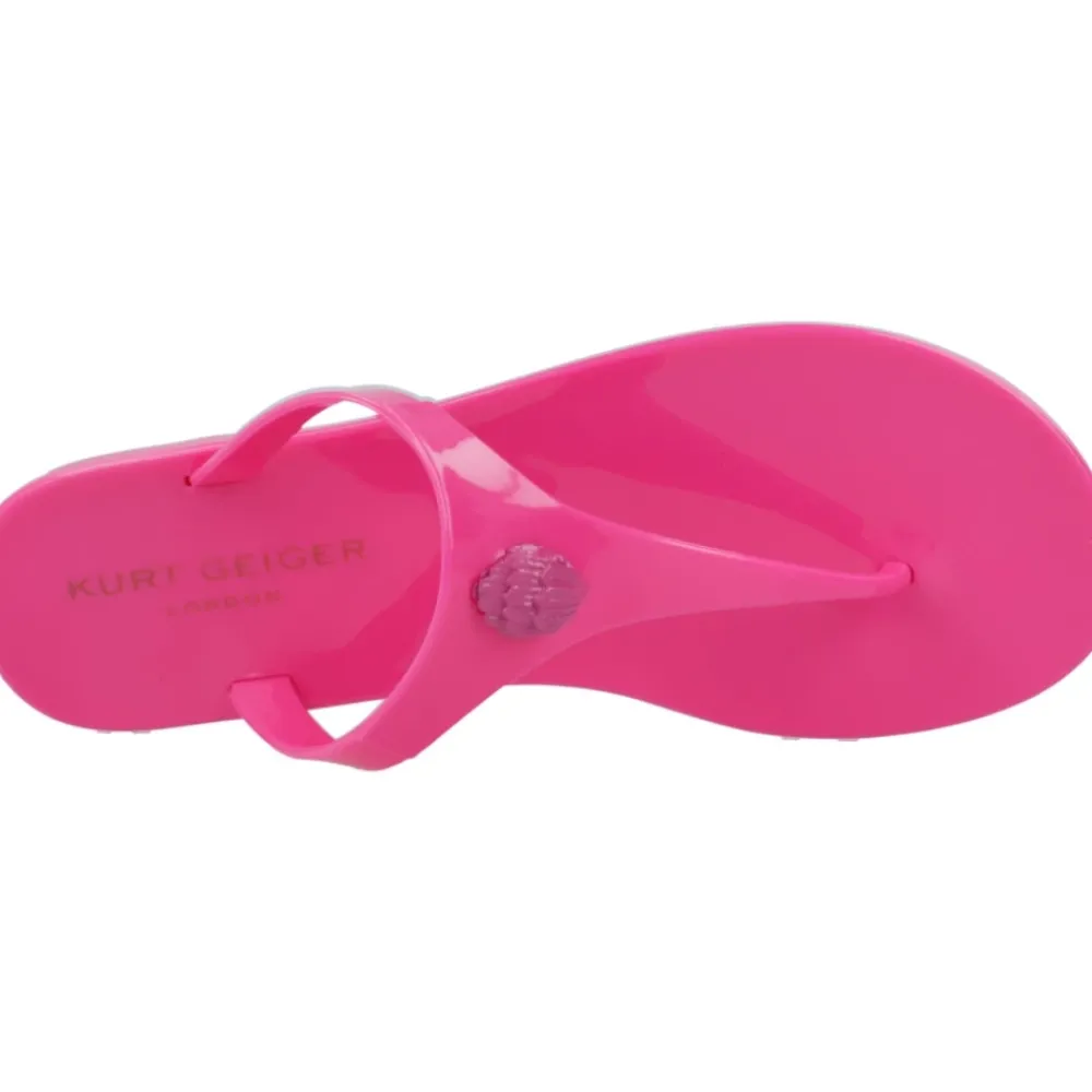 DAMES Kurt Geiger Slippers^MADDISON T-BAR Flip Flops