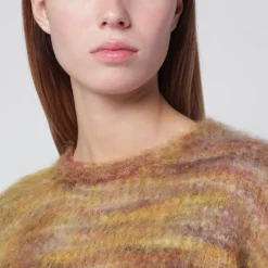 DAMES Roberto Collina Truien & Vesten^Maglia Girocollo