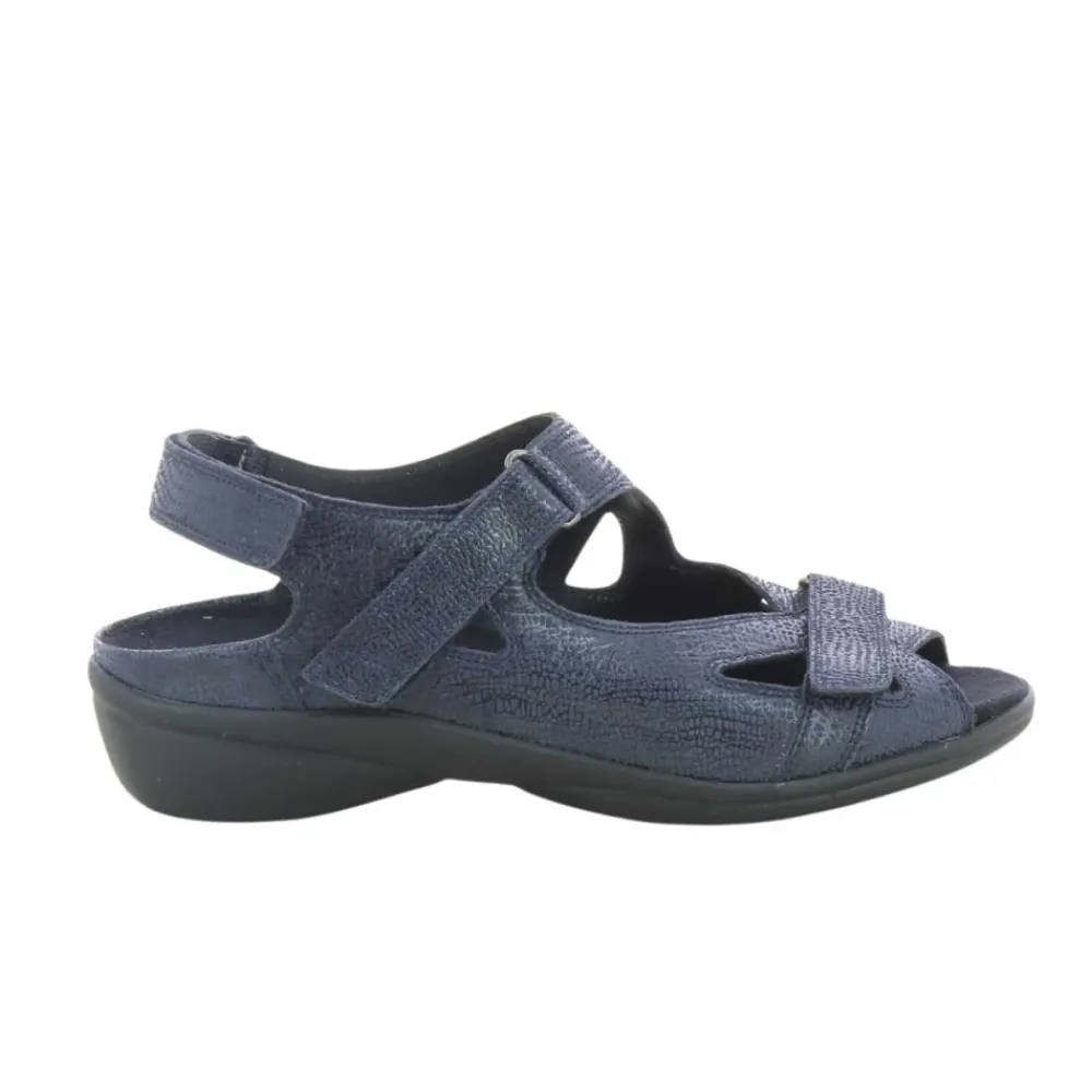 DAMES Durea Sandalen^Marine Damesschoenen