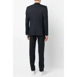 Heren Dolce & Gabbana Marine Slim Fit Wollen Pak