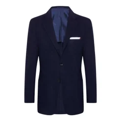 Heren Kiton Kostuums^Marinee wollen jas