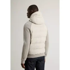 Heren Woolrich Matt Stretch Hybrid Jacket