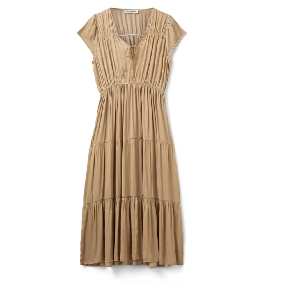 DAMES Sofie Schnoor Jurken^Maxi Jurk met Ruchedetails