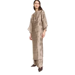 DAMES By Malene Birger Maxi Jurk met Scandinavische Stijl