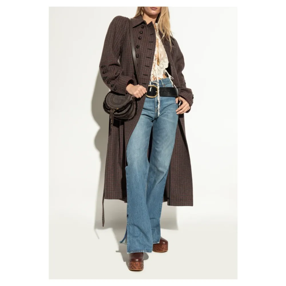 DAMES Chloé Maxime Wedge Enkellaarsjes