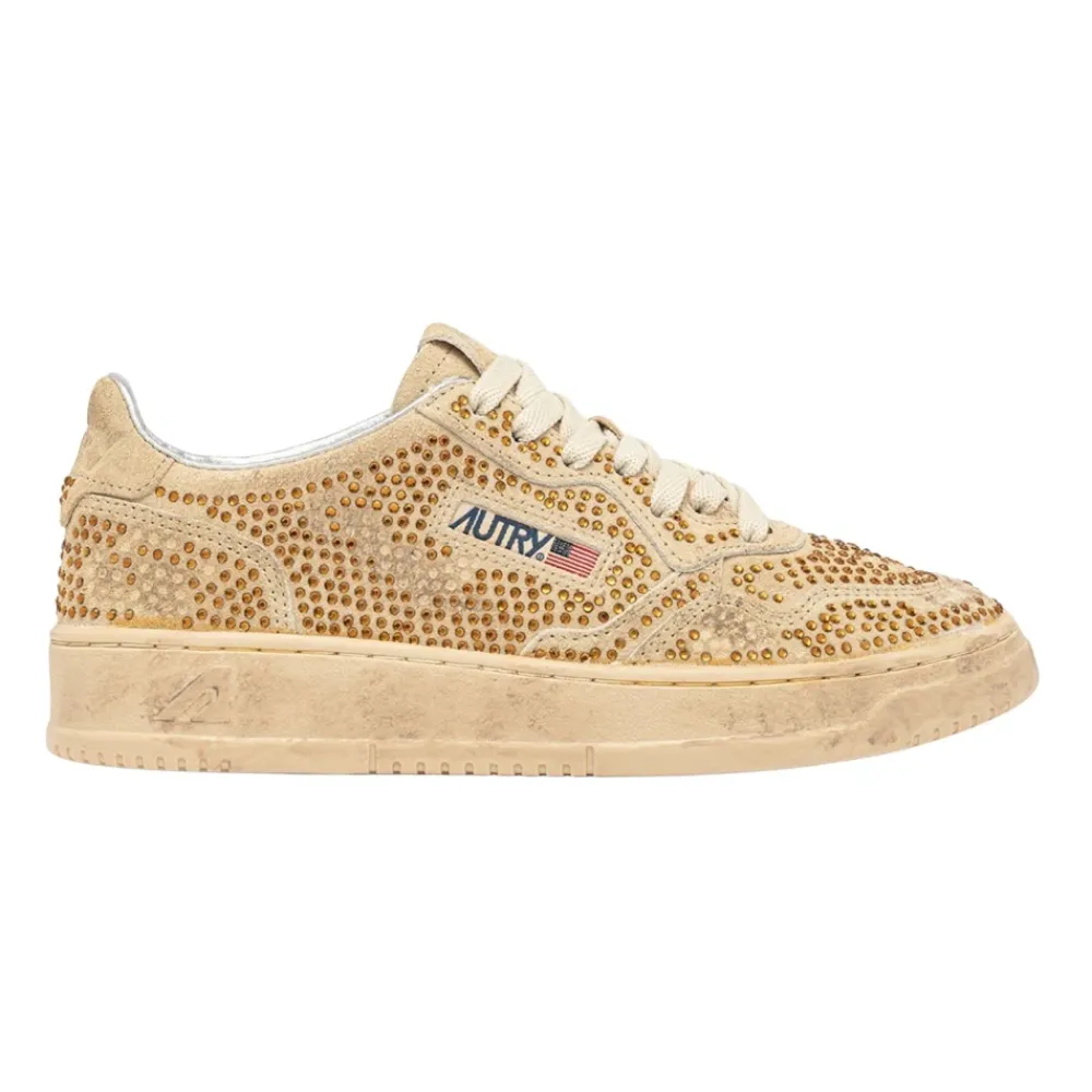 DAMES Autry Sneakers^Medalist Low 'Crystal' Sneakers