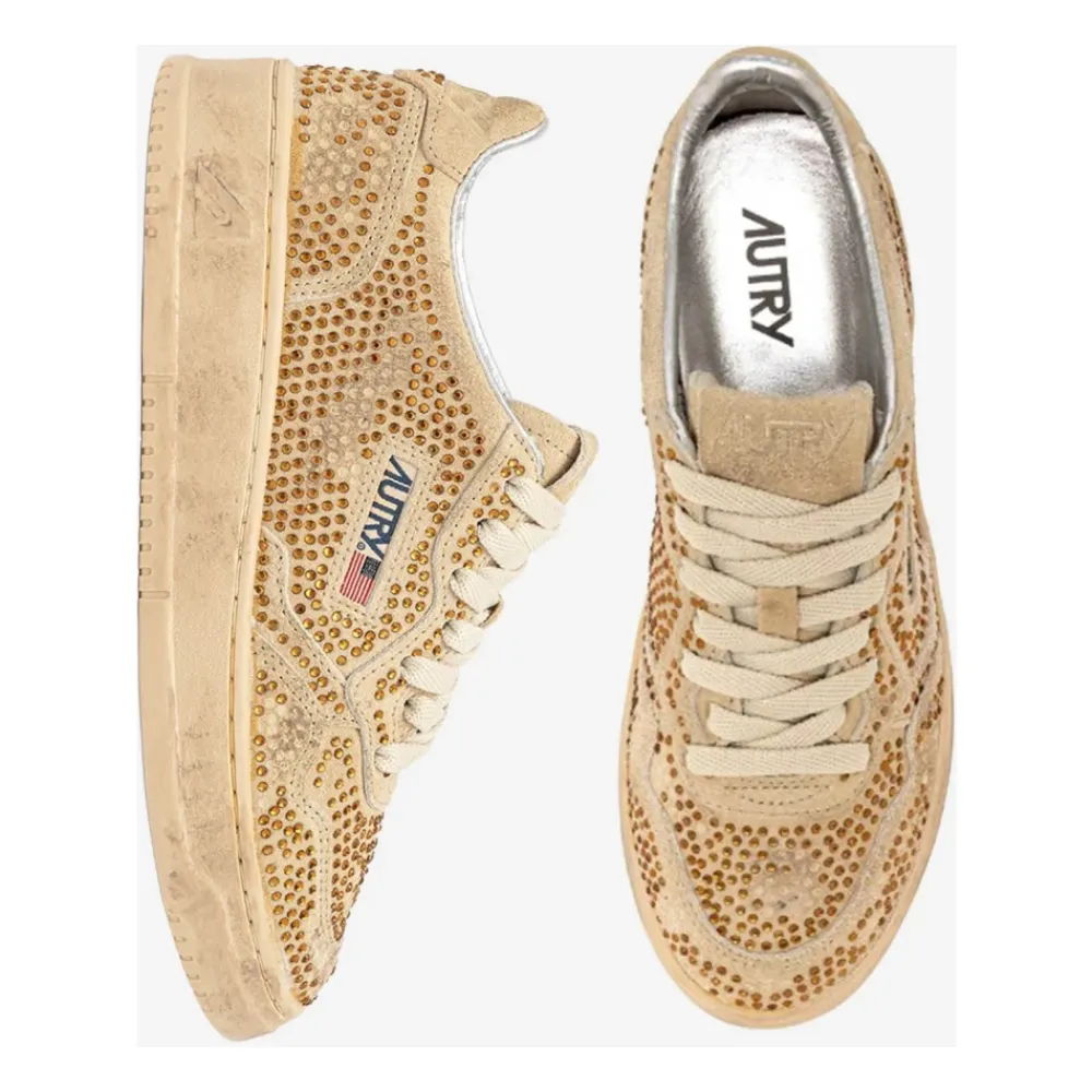 DAMES Autry Sneakers^Medalist Low 'Crystal' Sneakers