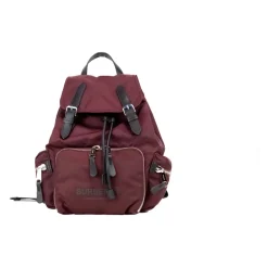 DAMES Burberry Rugzakken|Rugzakken^Medium Rugzak met Klep en Trekkoord