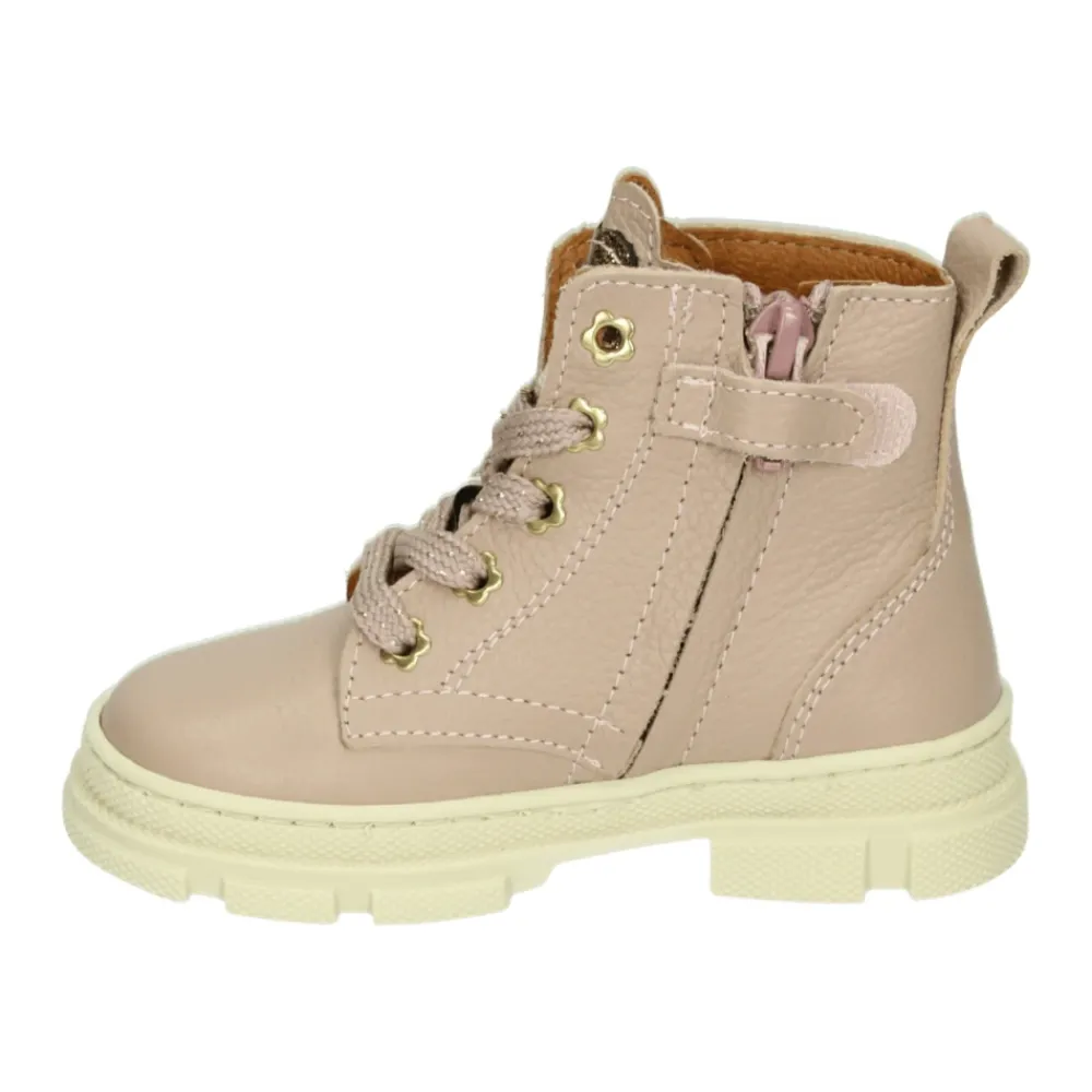 Develab Laarzen^Meisjes Leren Mid Schoenen