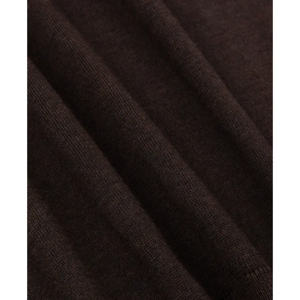 Heren Cavallaro Truien & Vesten^Merino Half Zip Pullover Sweater