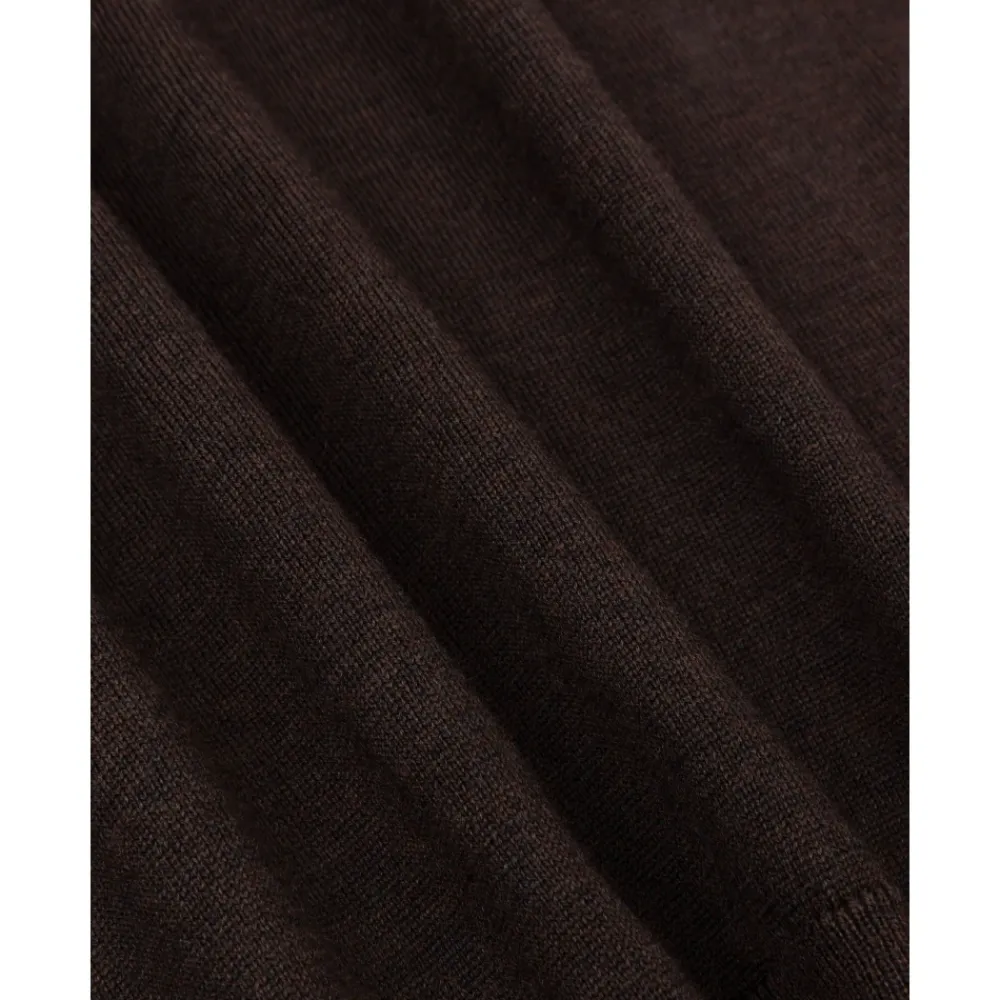 Heren Cavallaro Truien & Vesten^Merino Half Zip Pullover Sweater