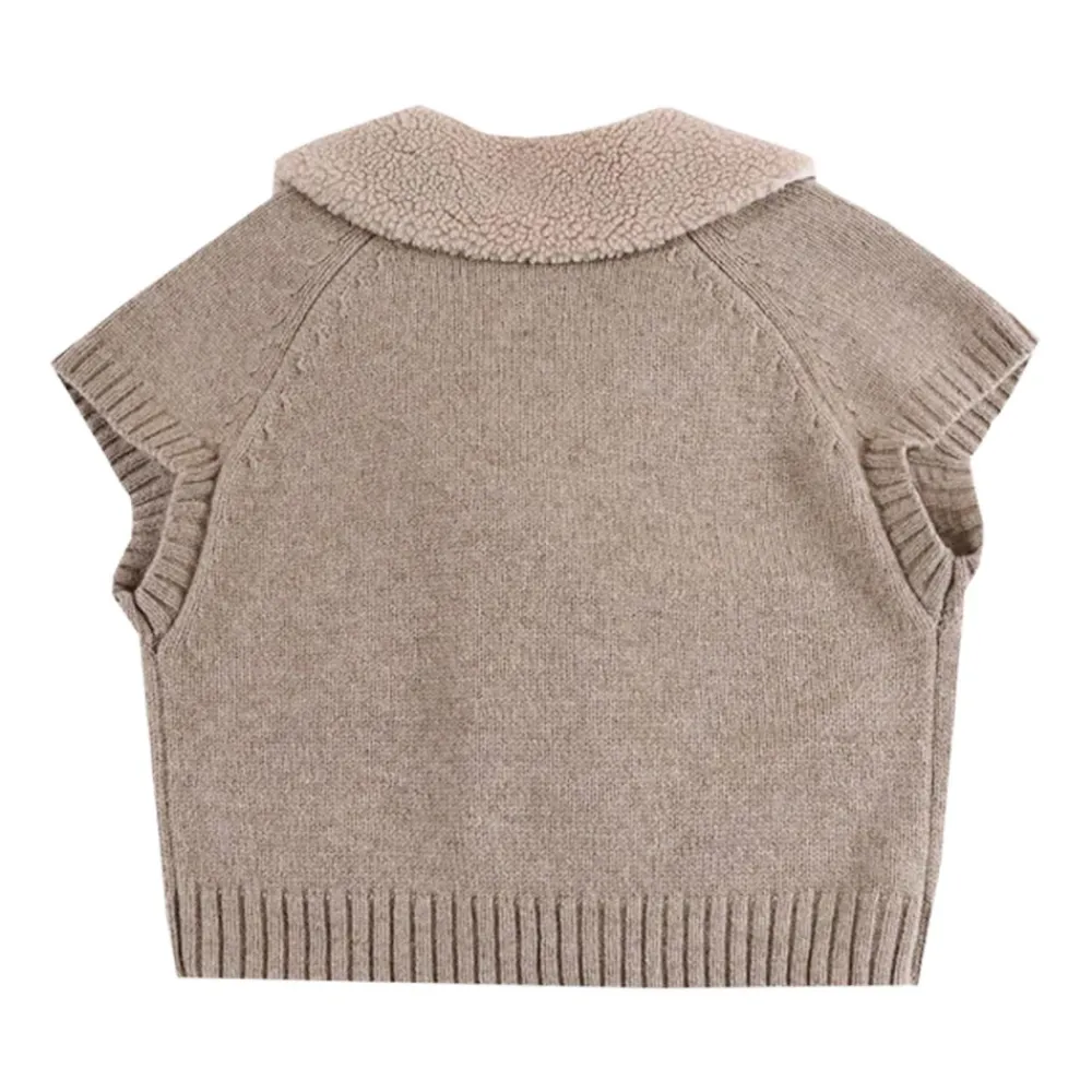Donsje Merino Wol e Mouwloze Trui