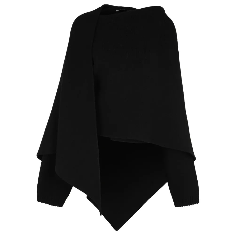 DAMES Alberta Ferretti Merino Wol en Kasjmier Cape
