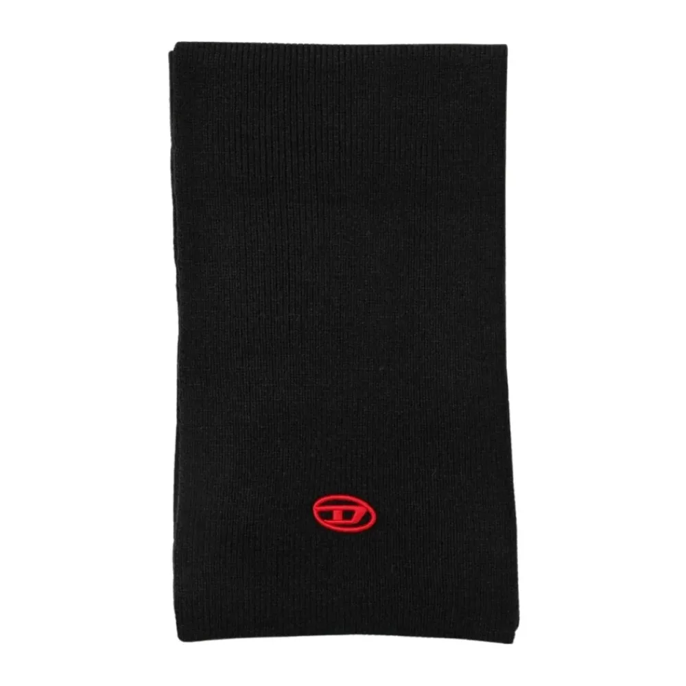 Diesel Sjaals^Merino wollen gebreide sjaal