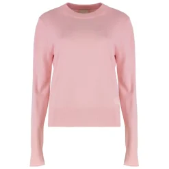 DAMES Calvin Klein Merino wollen trui met ronde hals