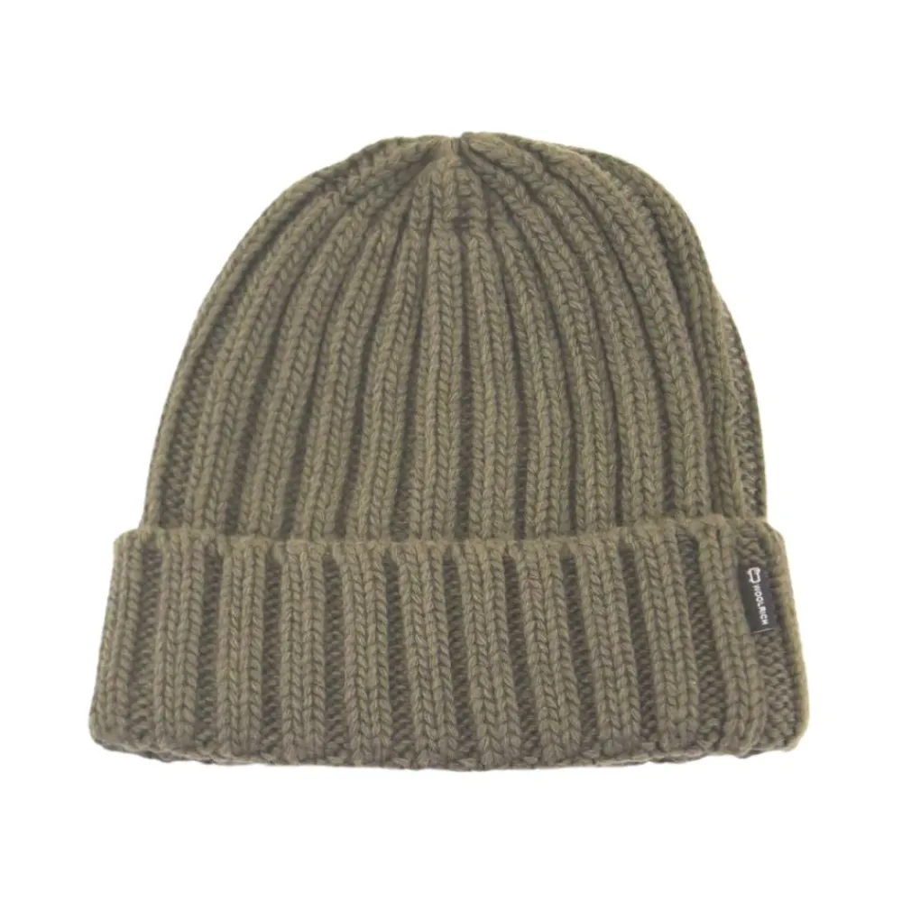 Woolrich Mutsen En Petten^Merino Wool Logo Beanie
