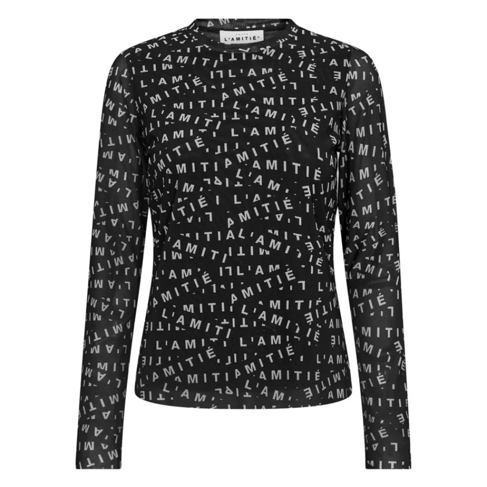 DAMES Haute L'Amitié Mesh Lange Mouw e Top