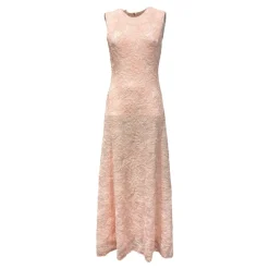 DAMES ROTATE Birger Christensen Mesh Maxi Jurk