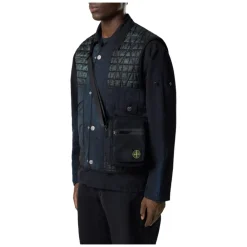 Heren Stone Island Messenger Bag