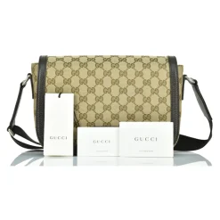Heren Gucci Messenger Bag Origineel GG Model