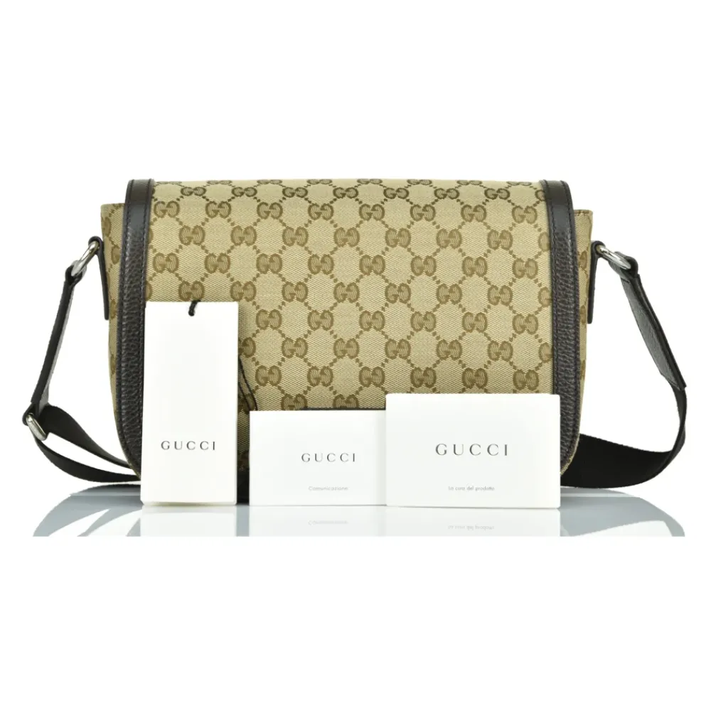 Heren Gucci Messenger Bag Origineel GG Model