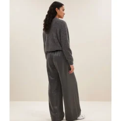 DAMES By-Bar Metallic Benji Broek