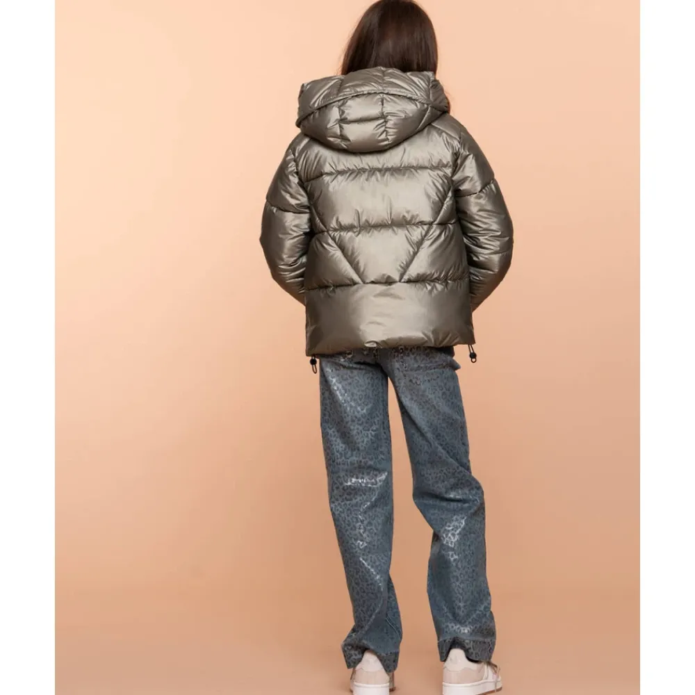 Geisha Jassen^Metallic Boxy Jas