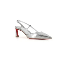 DAMES Christian Louboutin Metallic Leren Pumps