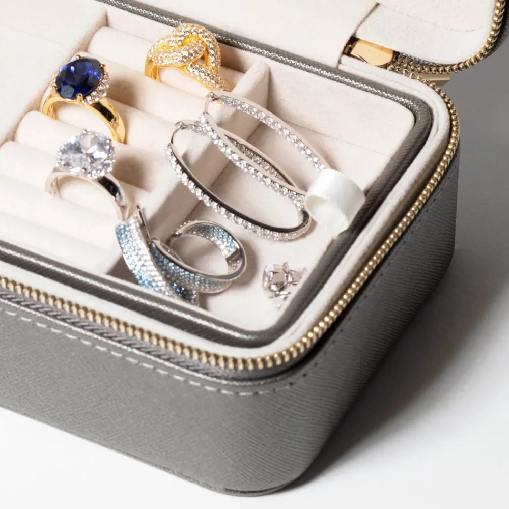 DAMES Sif Jakobs Jewellery Metallic Shine Sieraden Reisdoos