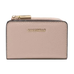 DAMES Coccinelle Metallic Tricolor Kleine Portemonnee