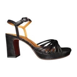 DAMES Chie Mihara Metallic e Leren Sandalen