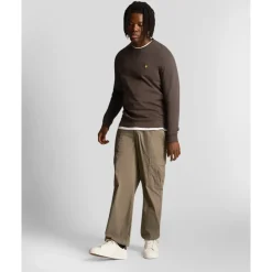 Heren Lyle & Scott Mid Layers Crew Neck Sweatshirt