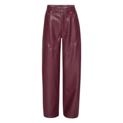 DAMES ROTATE Birger Christensen Broeken^Mid Waist Piping Broek