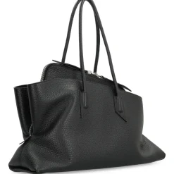 DAMES The Attico Middelgrote leren handtas met twee compartimenten