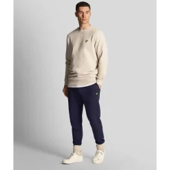 Heren Lyle & Scott Middenlaag Crew Neck Sweatshirt