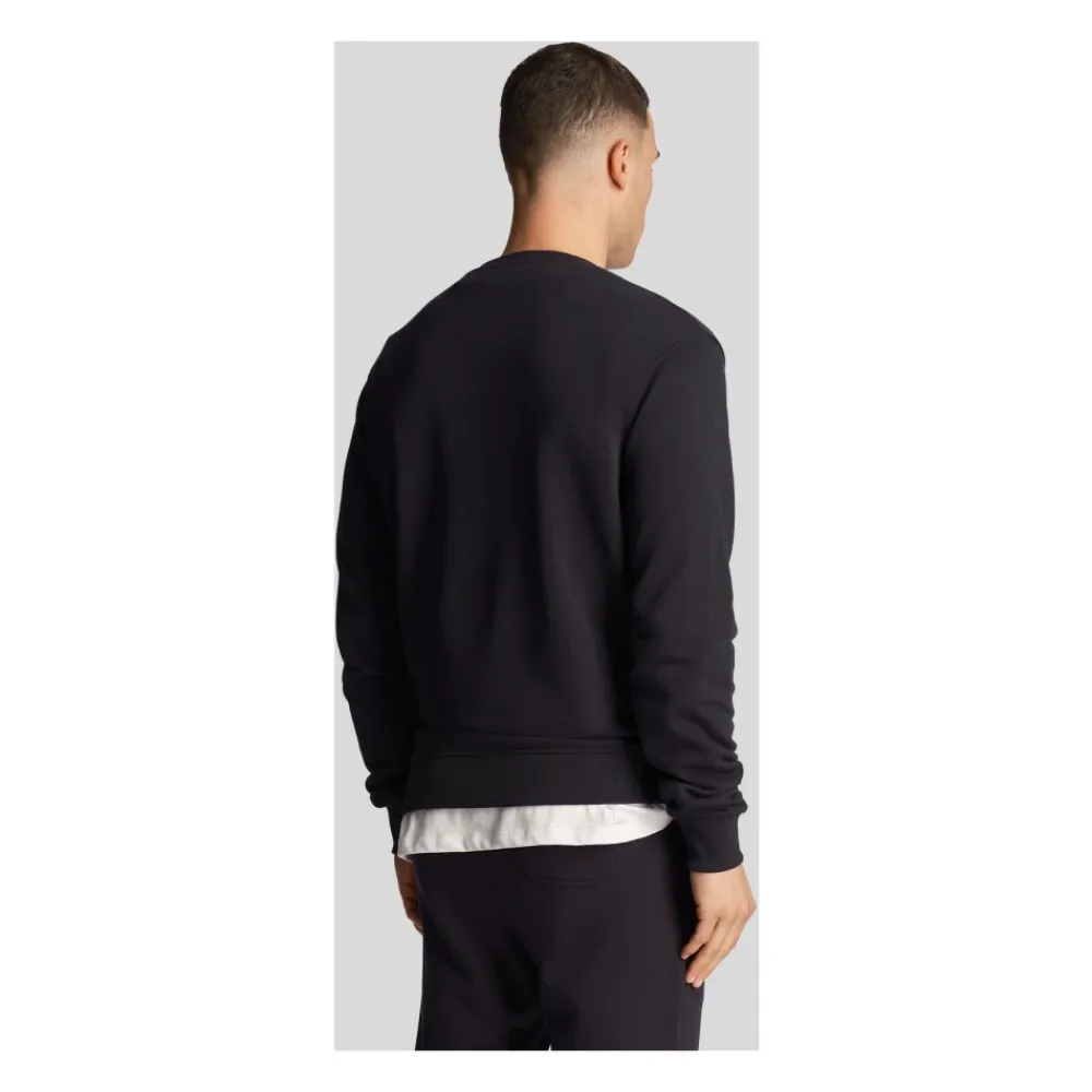 Heren Lyle & Scott Middenlaag Crew Neck Sweatshirt